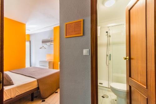 Koupelna v ubytování Hostal Tropical
