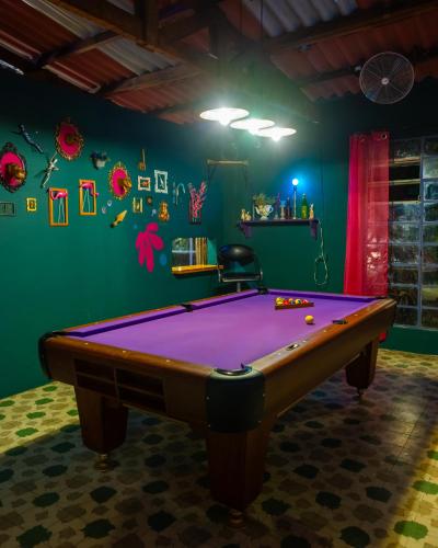Amaranto Hostelにあるビリヤード台