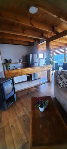 Kuchyň nebo kuchyňský kout v ubytování Palmar Matanzas