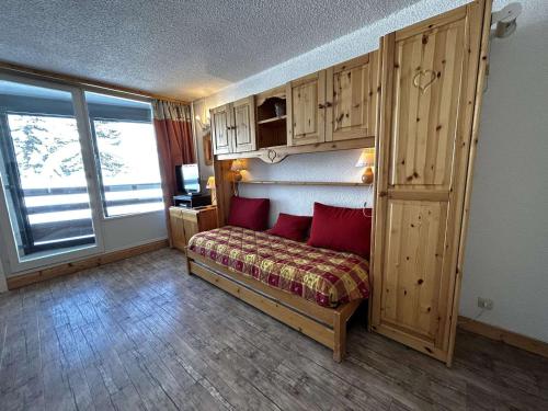 Studio confortable pour 4 avec vue pistes, Ski-in/Ski-out - FR-1-452-356