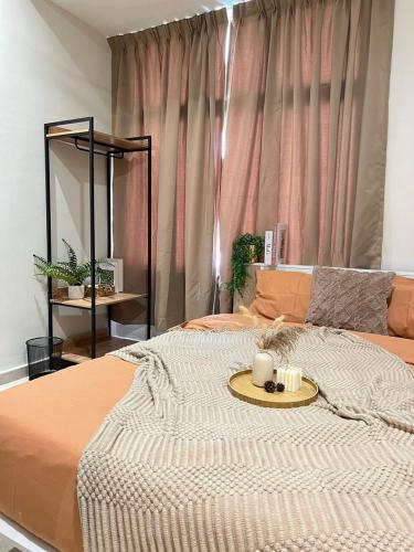 Katil atau katil-katil dalam bilik di Pillows Plus Faster