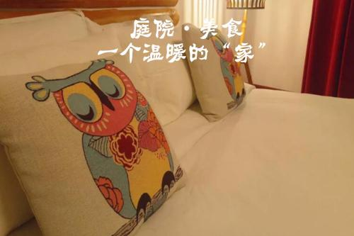 Katil atau katil-katil dalam bilik di 资兴东江湖16号精品别墅