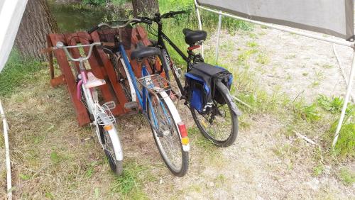 Jízda na kole v ubytování Дачний будиночок nebo okolí