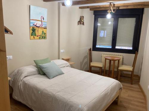 Posteľ alebo postele v izbe v ubytovaní La casa del aguador, BTT y Senda Viva