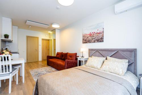 Prostor za sedenje u objektu Apartment Diana
