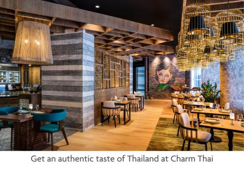 an authentic taste of thailand at chanhtarhtar restaurant at Crowne Plaza Dubai Marina by IHG in Dubai