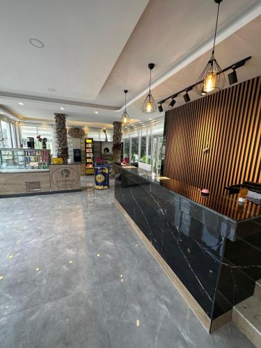 El vestíbulo o zona de recepción de Lara Olympos Pansiyon