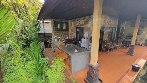 Patio nebo venkovní prostory v ubytování Mambal Balinese Guesthouse