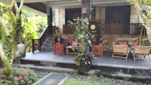 Zahrada ubytování Mambal Balinese Guesthouse