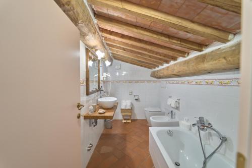 Koupelna v ubytování Relais San Lorenzo