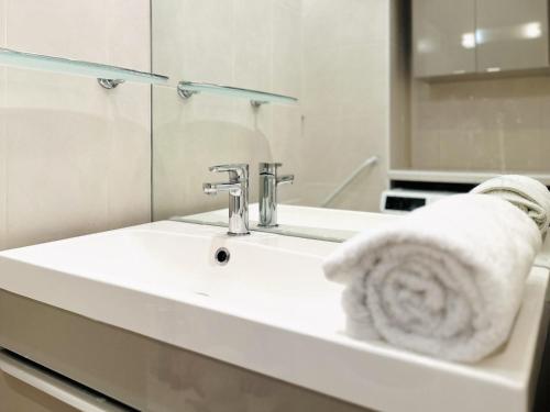 Kúpeľňa v ubytovaní Cannes Center - Appartement 2 pièces avec terrasse
