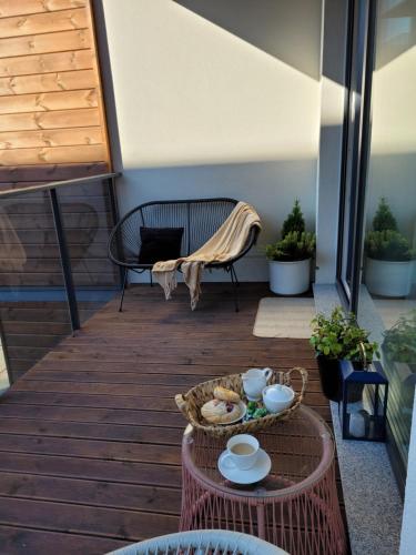 Posezení v ubytování Apartament LILLA 2