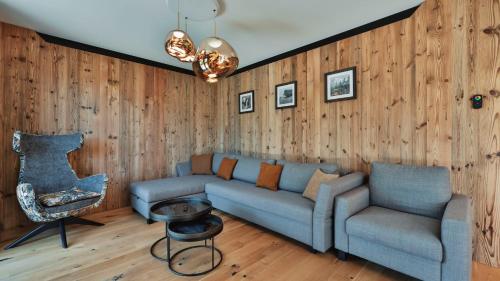 Zona de estar de Triple A Chalets