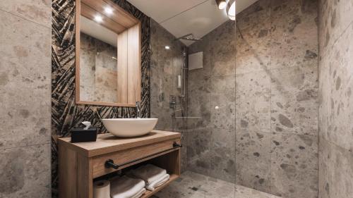 Un baño de Triple A Chalets
