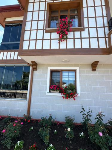 Κήπος έξω από το RizeKonak Luxury Villa Private Garden Ac Sea View