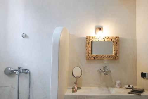 Koupelna v ubytování Riad Bab Aljana