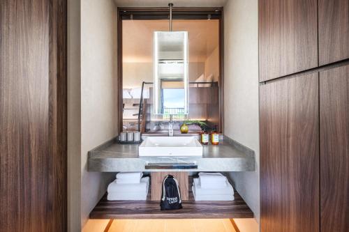 Una cocina o cocineta en seven x seven ISHIGAKI