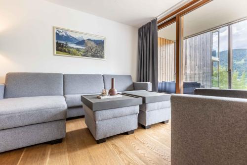 Posezení v ubytování Bellevue Residences - Luxurious Lakeside Apartments