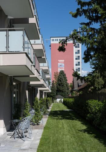 Giardino di Atrium Apart Hotel Brühl