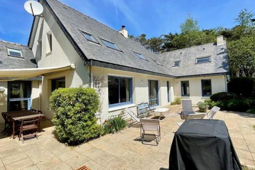 Port Manec'h, superbe maison au dessus de la plage