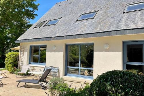 Photo de la galerie de l'établissement Port Manec'h, superbe maison au dessus de la plage, à Névez