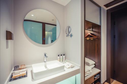 Koupelna v ubytování Yun Qi Hotel