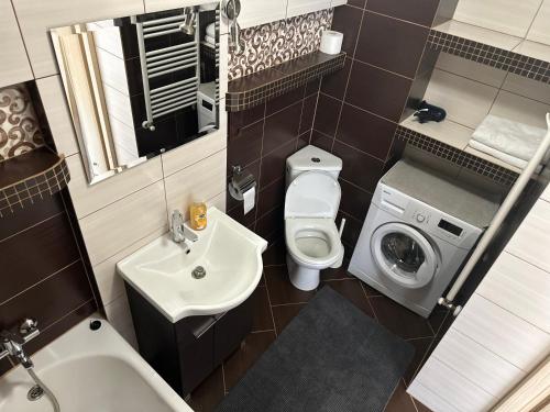 Ένα μπάνιο στο Apartament Sole