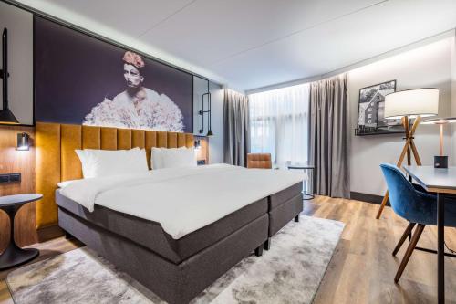 Ένα ή περισσότερα κρεβάτια σε δωμάτιο στο Radisson Blu Royal Garden Hotel, Trondheim