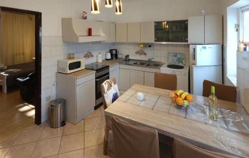 Kuchyň nebo kuchyňský kout v ubytování Apartment Grabova Iv