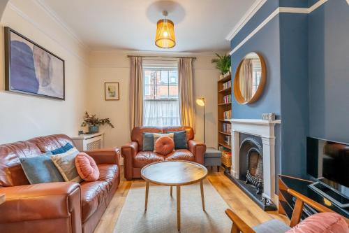 Ruang duduk di Buckingham Townhouse