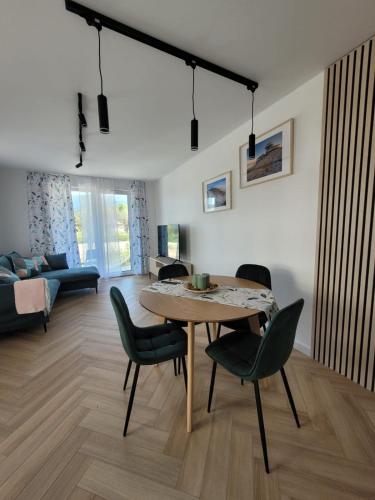 Residenz Kąpielowa - widok na Śnieżkę