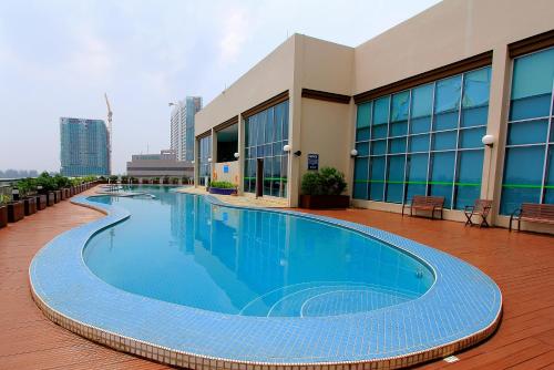 La alberca dentro o cerca de Mega Hotel Sdn Bhd