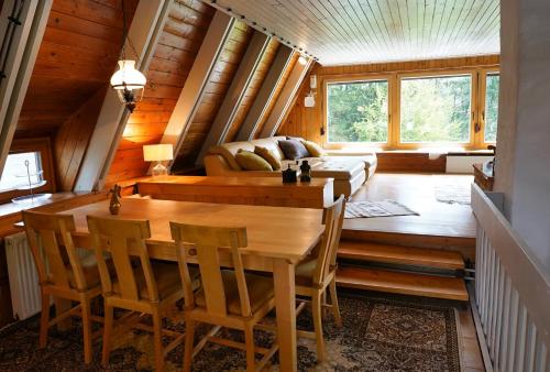 Posezení v ubytování Cottage of peace, Ljubljana area
