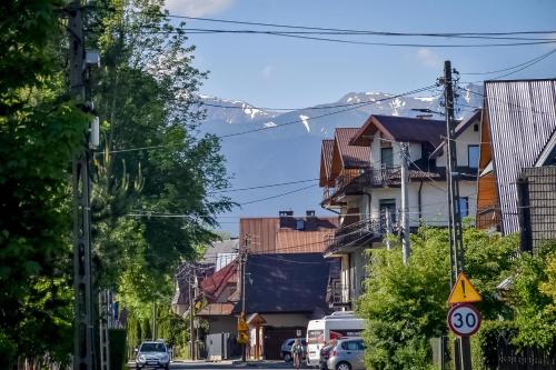 Výhľad na hory alebo výhľad na hory priamo z apartmánu