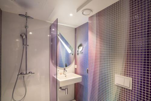 Koupelna v ubytování Magic Hotel & Apartments Kløverhuset