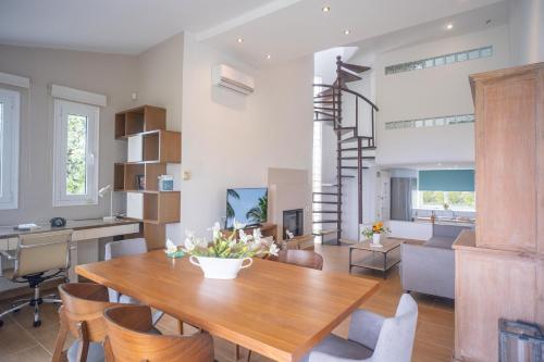 Dapur atau dapur kecil di NG Villas Polichrono
