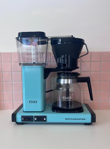a blender sitting on top of a counter at Stylish Shack Falcon Bay in Wannanup