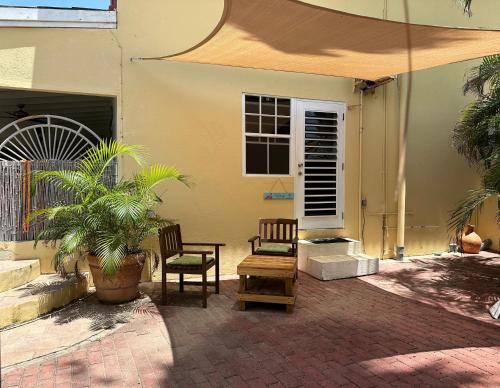 Zahrada ubytování Woodstock Palmresort Curaçao