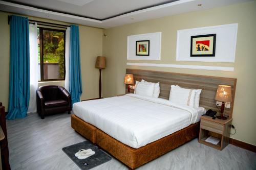 Greenside Hotelにあるベッド