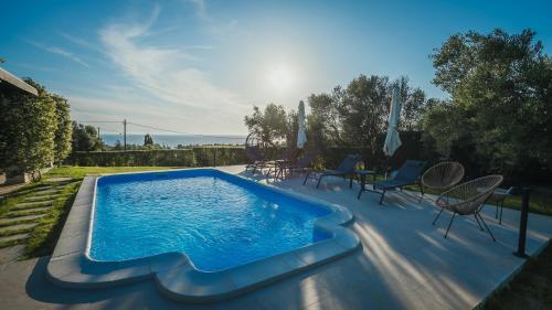 Thea Sea View Private Pool Villa, Nikiti