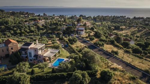 Thea Sea View Private Pool Villa, Nikiti