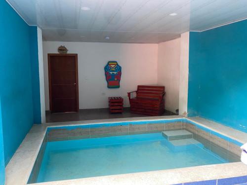 Kolam renang di atau dekat dengan Eco Hostal La Perla Tayrona