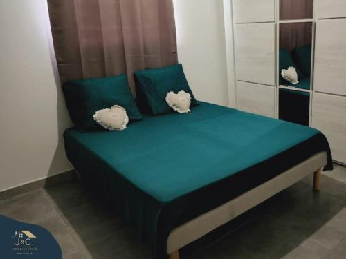 Postel nebo postele na pokoji v ubytování La Villa Durocher