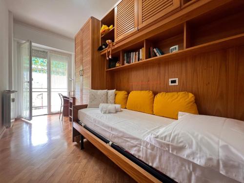 Postel nebo postele na pokoji v ubytování A Casa Di Alice 80 mq 2b 1b, with private garage in Santa Margherita Ligure
