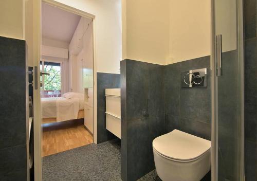 Kúpeľňa v ubytovaní Perla Flexyrent AC WiFi Swim Pool