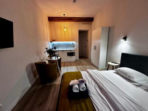Katil atau katil-katil dalam bilik di Hotel GALLERY 21