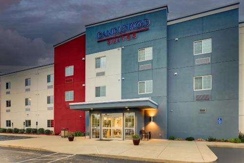 a rendering of a building with a hotel at Candlewood Suites Lexington, an IHG Hotel in Lexington