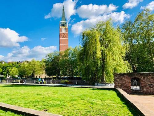 Giardino di Wunderschönes großes 3 Zimmer Apartament Zentrum Goldstadt Familienfreundlich mit Garage