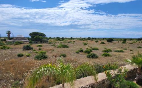 Paesaggio naturale nelle vicinanze della villa