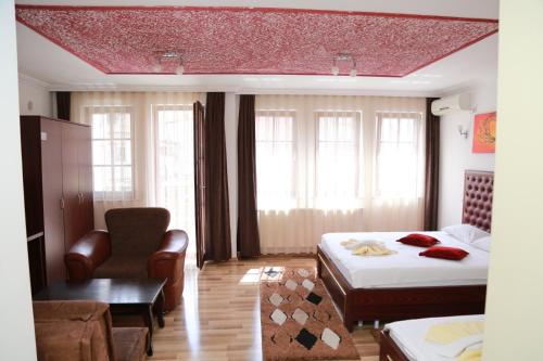 Hotel Venisiにあるベッド